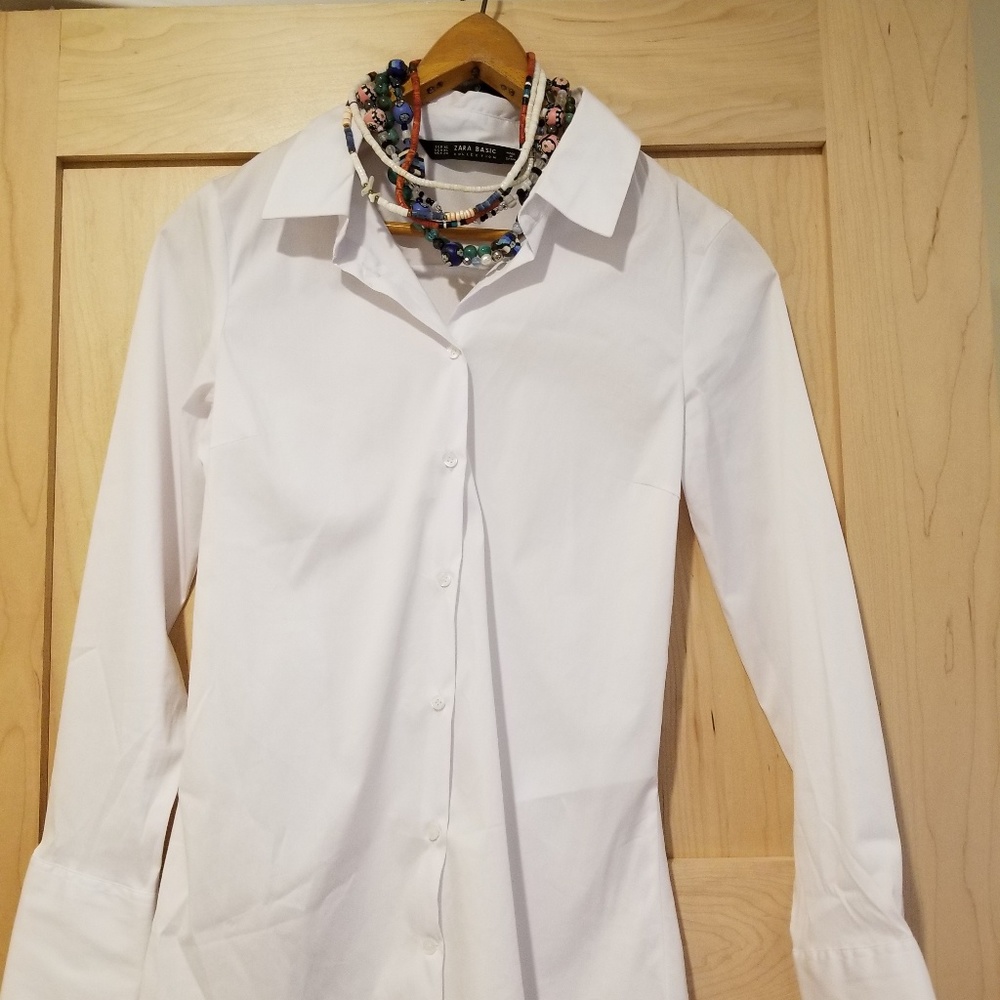 White dress shirt slimm fit